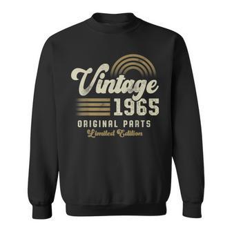 Vintage 1965 オリジナルパーツ 60歳の誕生日 スウェットシャツ - Kawaiitshirt