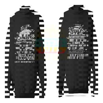 Vintage 1972 Limited Edition Legendary Awesome Epic 1972 スウェットシャツ - Kawaiitshirt