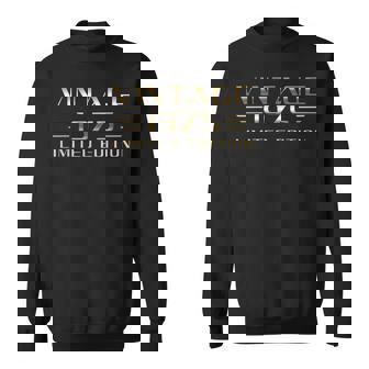 Vintage 1975 50歳の誕生日 クラシックカー スウェットシャツ - Kawaiitshirt