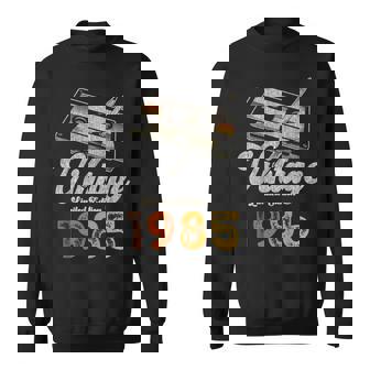 Vintage 1985 Cassette Lápiz 40 Cumpleaños Camisa de entrenamiento - Regaloses