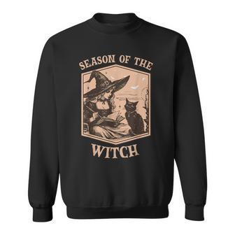 Vintage Book Club Salem 1692 Season Of Witch Halloween Sweatshirt - Thegiftio UK