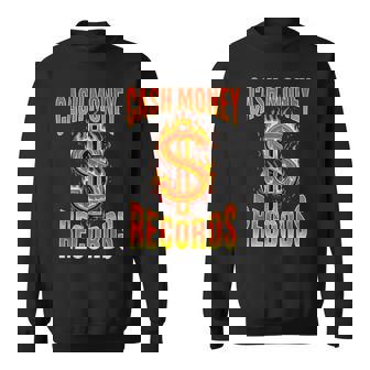 Vintage Cash A Money Record Quotes And Sayings Sweatshirt | Mazezy
