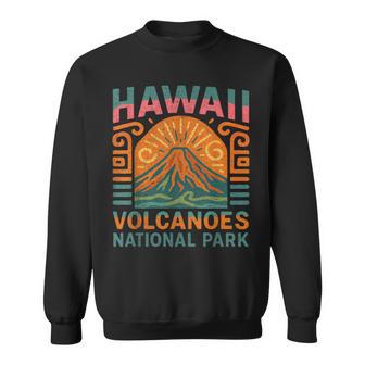 Vintage Hawaii Volcanoes National Park Retro Sweatshirt - Thegiftio