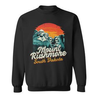 Vintage Mount Rushmore South Dakota National Park Souvenir Sweatshirt - Thegiftio UK