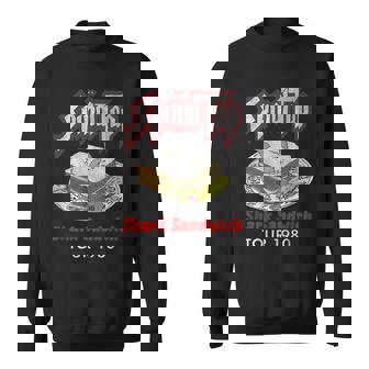 Vintage Shark Sandwich Distressed Spinal Tap Sweatshirt | Mazezy