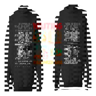 Waiting For Halloween Like Killers Horror Movie Scence Sweatshirt - Monsterry