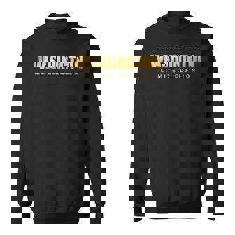 Washington Limited Edition Nom De Famille Personnalisé Sweater e - Cadeauxyz