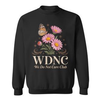 Wdnc Flowers Menopausal Perimenopausal Wdnc Sweatshirt - Thegiftio UK