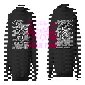 We Wear Pink And Cheer Football For Breast Cancer Awareness Sweatshirt | Mazezy