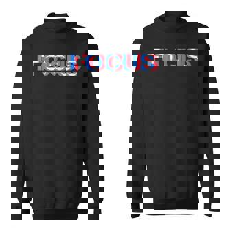 Weird Focus Crazy Optical Illusionシャツ スウェットシャツ - Kawaiitshirt