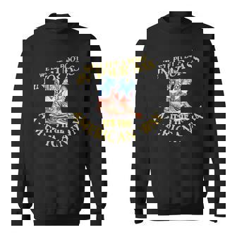 We'll Put A Boot In Your Ass Western Cowgirl 4Th Of July Sweatshirt - Monsterry