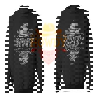 Western Cowboy Birthday Howdy Party Cowboy Sweatshirt | Mazezy