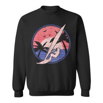 Windsurfing Retro Windsurf Water Sports Surfintage Sweater e - Cadeauxyz
