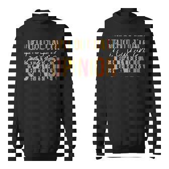 Without Data It's Just An Opinion Psychologist Leopard Print Sweatshirt - Monsterry