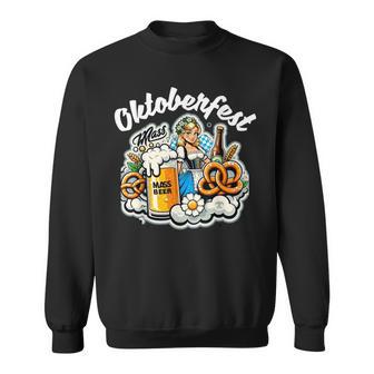 Witzig Motiv Oktoberfest 2024 Ersatztracht Wiesn Trachtenhemd Sweatshirt - Geschenkecke