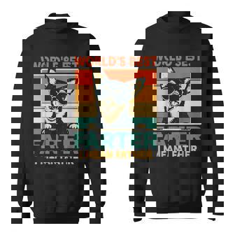 World's Best Farter I Mean Father Fathers Day Dad Dog Sweatshirt - Monsterry