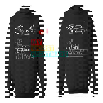My Worst Nightmare For Gamers Gamer Humor Sweatshirt | Mazezy