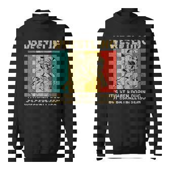 Wrestling It's What Do ビンテージレスリングレスラー スウェットシャツ - Kawaiitshirt