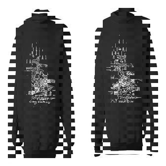 Yantraak Yant Diwali Hanuman 仏経 タイ タイ スウェットシャツ - Kawaiitshirt