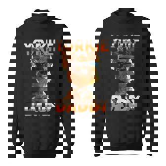 Yorkie Daddyヨーキー パパ 父の日 お父さん スウィート・ヨークシャー・テリア スウェットシャツ - Kawaiitshirt