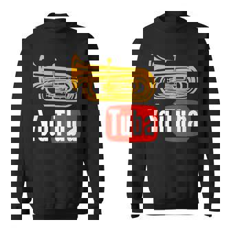 Youtuba おもしろ金管楽器 スウェットシャツ - Kawaiitshirt
