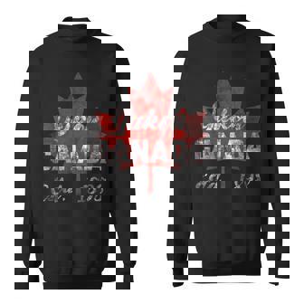 Yukon Est 1898 Bandera De Canadá Arce Yukon Camisa de entrenamiento - Regaloses