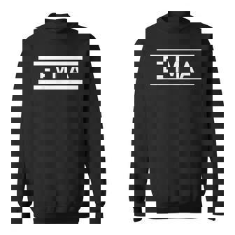 「Ema」ヘボン式「えま」「エマ」下の名前 ローマ字 名入れ 名乗り ラテン文字 綴り スウェットシャツ - Kawaiitshirt