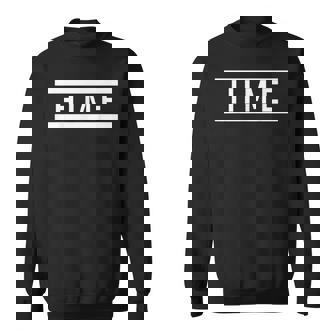 「Hime」ヘボン式「ひめ」「ヒメ」下の名前 ローマ字 名入れ 名乗り ラテン文字 綴り スウェットシャツ - Kawaiitshirt