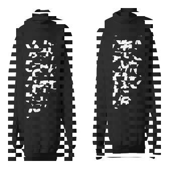 「バカも休み休みyeah！」文字入り おもしろ 筆文字 面白い 服 面白い スウェットシャツ - Kawaiitshirt