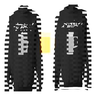 【おつかれ】ビール お疲れ様 飲み会 酒屋 飲んべえ おもしろ 面白い ネタ 酒好き 酒場 酒豪 ビール好き 生ビール スウェットシャツ - Kawaiitshirt