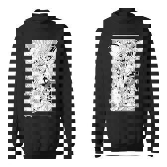 【さくらみこ】『ヤマト神想怪異譚』漫画コマtシャツ（本人セレクト 日本語） スウェットシャツ - Kawaiitshirt