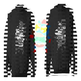 【まんが】クレヨンしんちゃん アクション仮面に変身！ スウェットシャツ - Kawaiitshirt