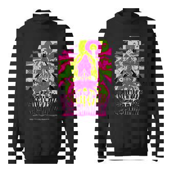 【アオリイカ】 海釣り イカ釣り ユニークイラスト アウトドア 【Sepioteuthis Lessoniana】 スウェットシャツ - Kawaiitshirt