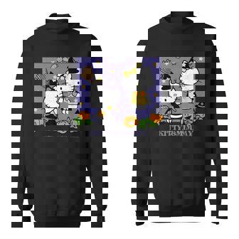 【ハロウィン特集】Usデザイン ハローキティ ミミィと一緒 スウェットシャツ - Kawaiitshirt