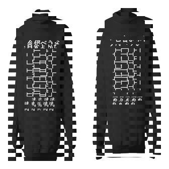 【今日何食べようかな 焼肉】あみだくじ 遊び心 おもしろ 面白い ユーモア ギャグ ネタ ウケ狙い 笑える 変な スウェットシャツ - Kawaiitshirt