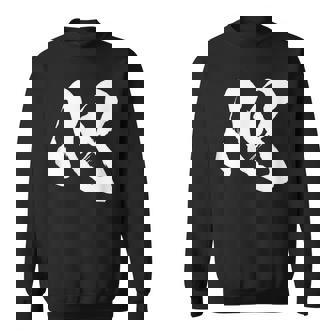 【心】一文字 漢字 日本語 毛筆 書道 筆文字 言葉 和柄 日本 かっこいい お土産 海外 おもしろ 面白い 文字入り スウェットシャツ - Kawaiitshirt