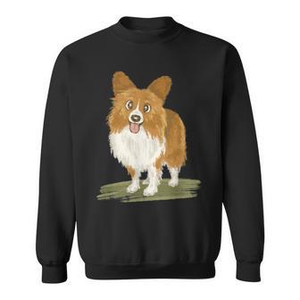 いぬ シェルティ 子犬 ペット かわいい 動物 イラスト スウェットシャツ - Kawaiitshirt