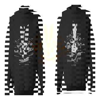 うさぎ 面白い ジョーク ドクロ パロディ デッド バニー スウェットシャツ - Kawaiitshirt