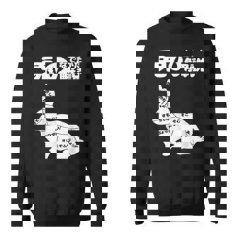 うさぎの撫で方の説明、うさぎ好き、うさぎの飼い主、プレゼント、おもしろうさぎ、うさぎ、 スウェットシャツ - Kawaiitshirt