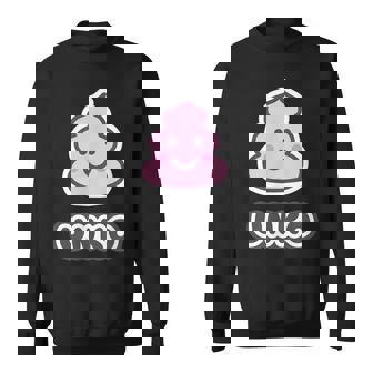 うんこ くん【Unko】うんち ポップ ゆるくて かわいい キャラクター イラスト スウェットシャツ - Kawaiitshirt