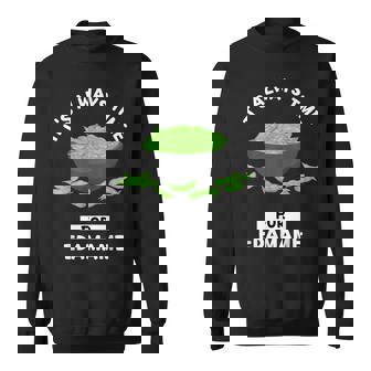 えだまめ 食物好き いつも枝豆を食べる時間だ スウェットシャツ - Kawaiitshirt