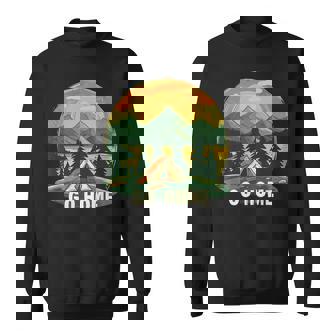 おかしなゴー・ホーム・セイングとテントのネイチャーコスチューム。 スウェットシャツ - Kawaiitshirt