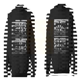 おしゃれメガネのスコティッシュフォールド スウェットシャツ - Kawaiitshirt