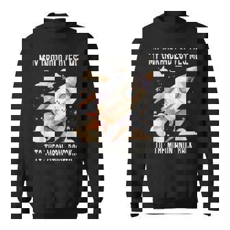 おじいちゃんは私を月まで愛して帰って スウェットシャツ - Kawaiitshirt