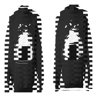 おにぎりパン パンとおにぎり：伝統とモダンの融合 スウェットシャツ - Kawaiitshirt