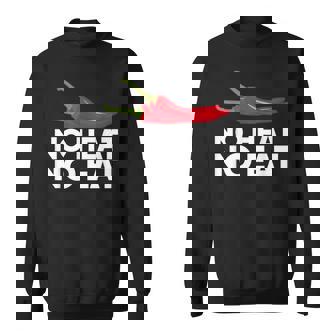 おもしろい 熱なし 食べない 辛い食べ物 クール 唐辛子 辛子 贈り物 スウェットシャツ - Kawaiitshirt