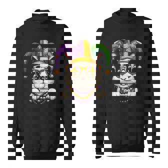 おもしろうさぎ マルディグラ フェスティバル カーニバル レディース メンズ キッズ スウェットシャツ - Kawaiitshirt