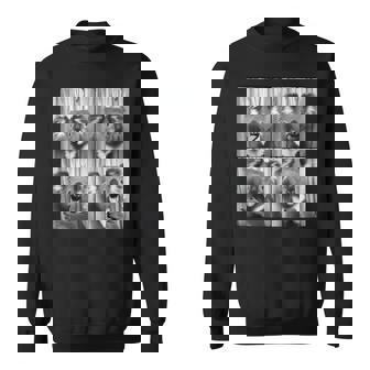 おもしろコアラ顔笑いコアラ動物写真かわいいコアラ スウェットシャツ - Kawaiitshirt