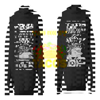 おもしろタコス シンコ・デ・マヨ タコスフェスティバル ビーガン メキシコ料理 スウェットシャツ - Kawaiitshirt