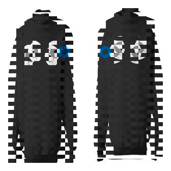 おもしろブラ 目玉コスチューム セクシーなおっぱい衣装 スウェットシャツ - Kawaiitshirt